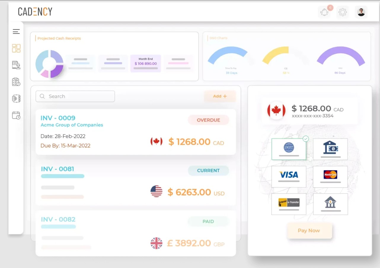 Cadency Screenshots