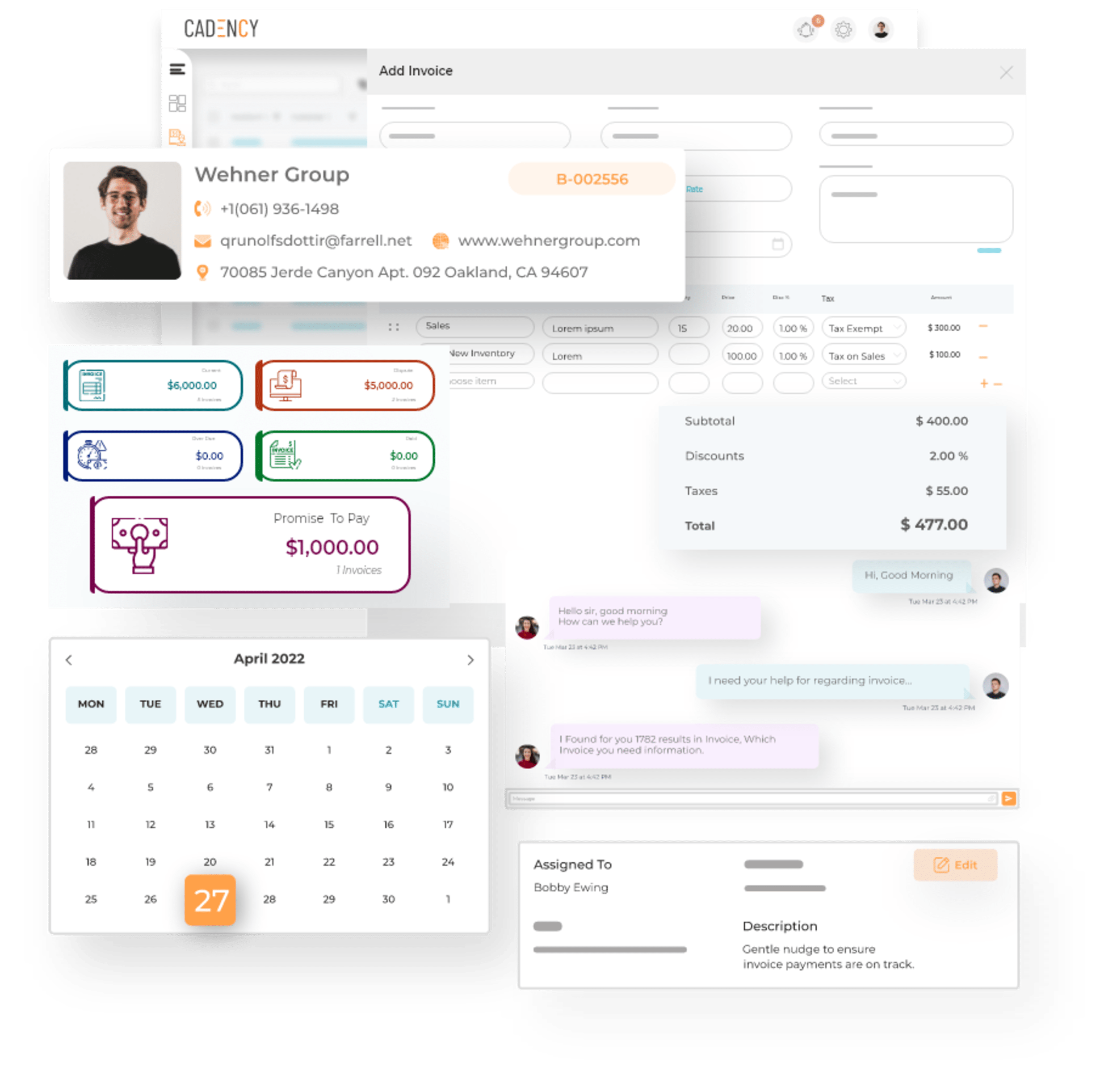 Cadency Screenshots
