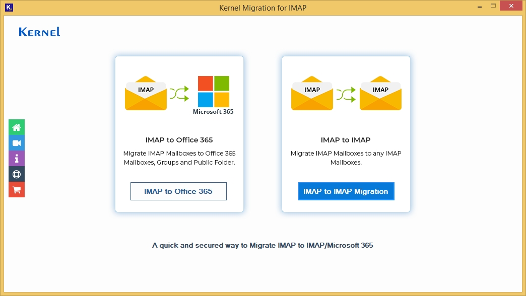 Kernel Migration for IMAP Screenshots