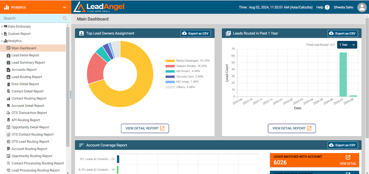 LeadAngel Screenshots