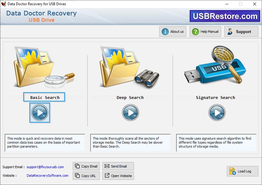 USBrestore Screenshots