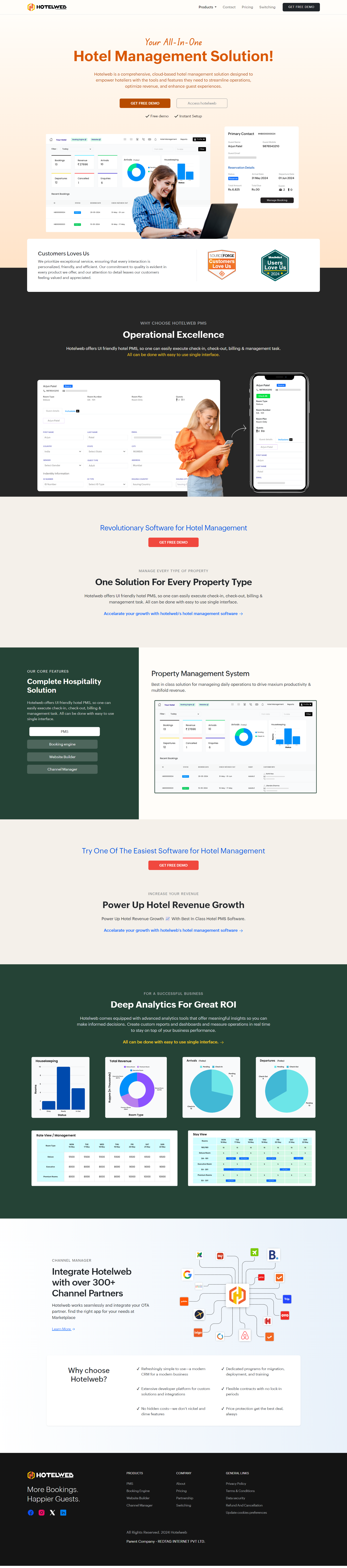 Hotelweb Screenshots