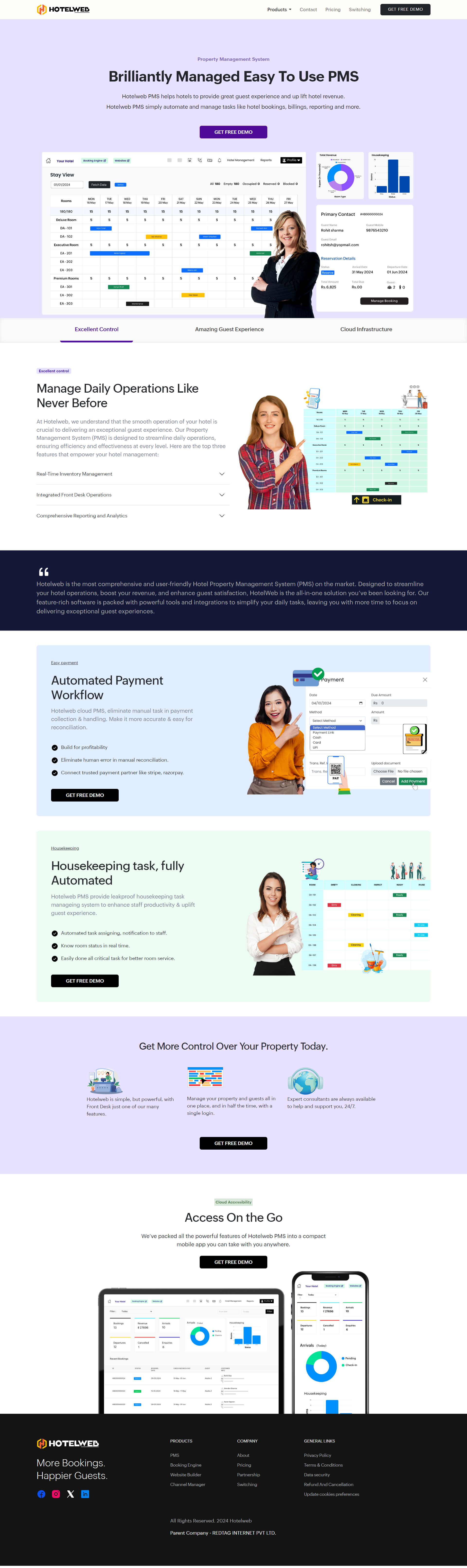Hotelweb Screenshots