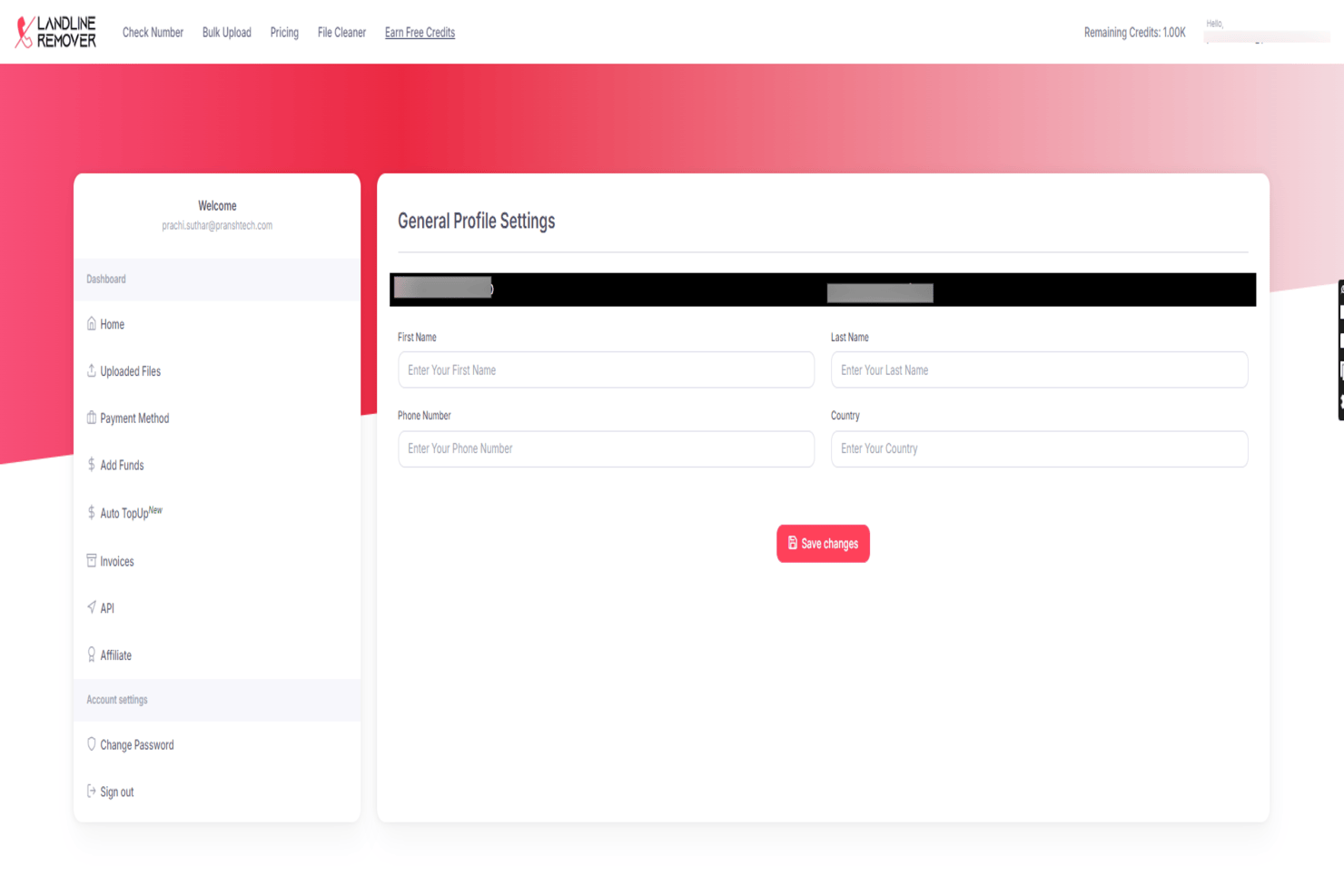 Landline Remover Screenshots