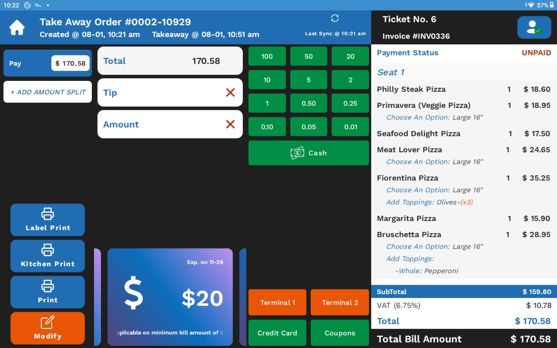 VouchPOS Screenshots