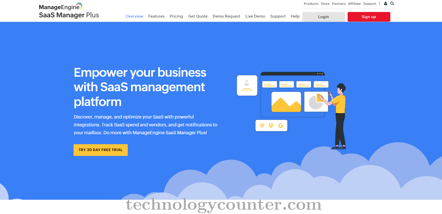 ManageEngine SaaS Manager Plus Screenshots
