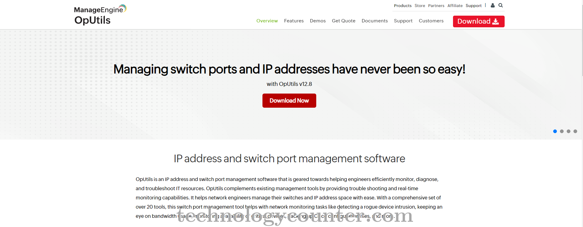 ManageEngine OpUtils Screenshots