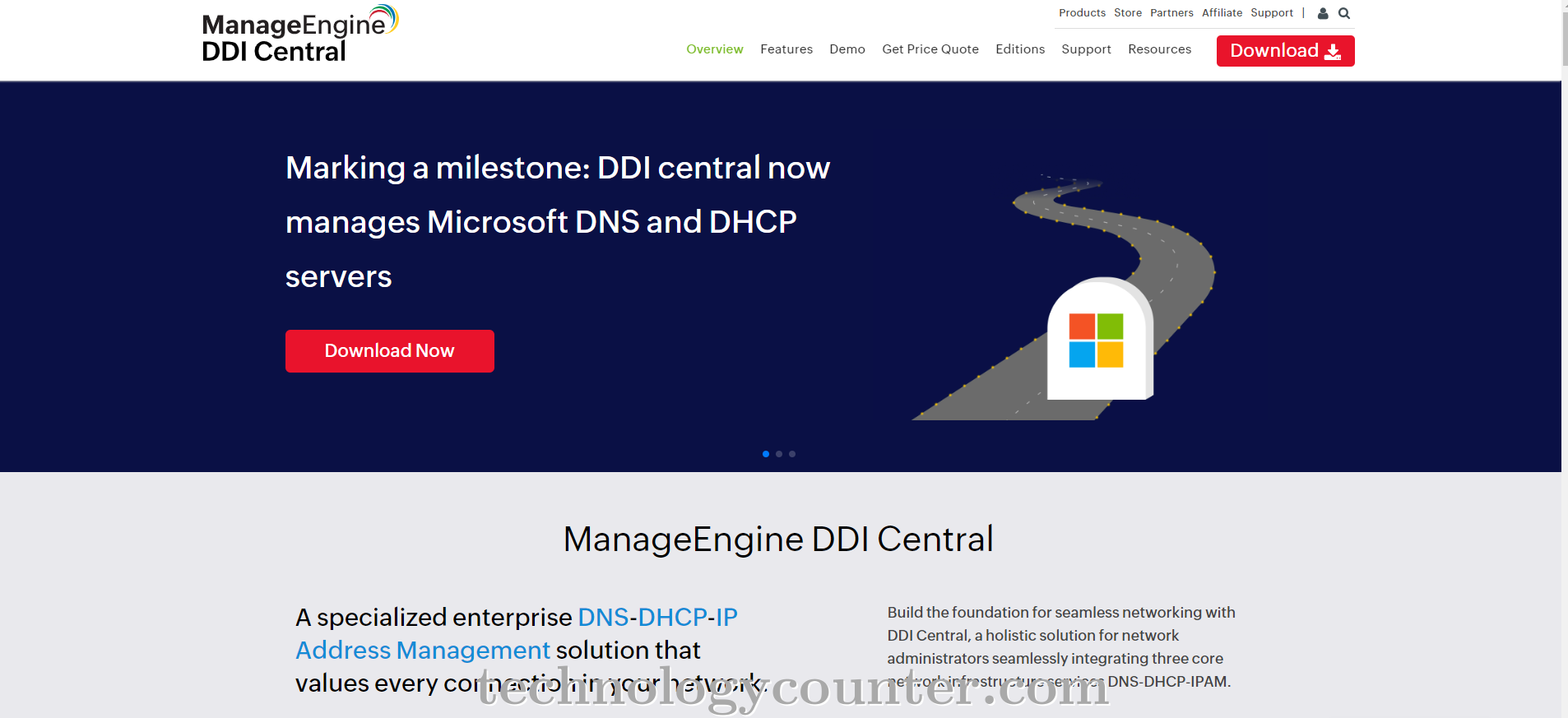 ManageEngine DDI Central Screenshots