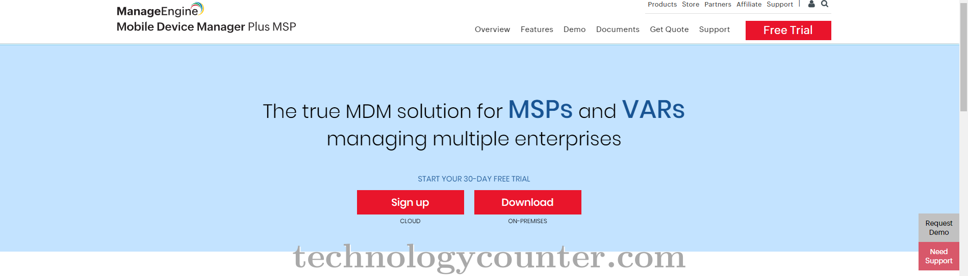 ManageEngine Mobile Device Manager Plus MSP Screenshots