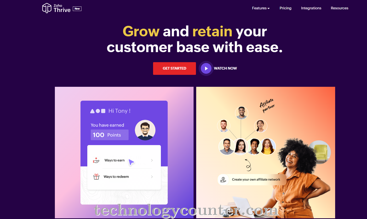 Zoho Thrive Screenshots