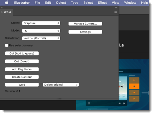 XFCut for Windows Screenshots