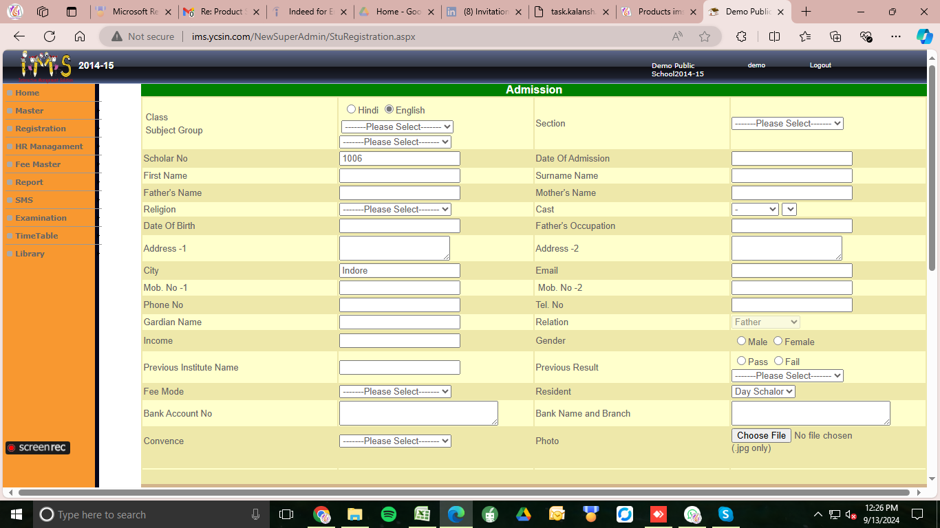 Interactive Management Solutions Screenshots