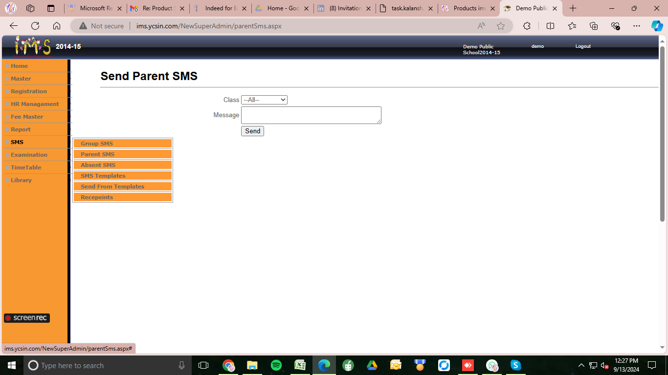 Interactive Management Solutions Screenshots