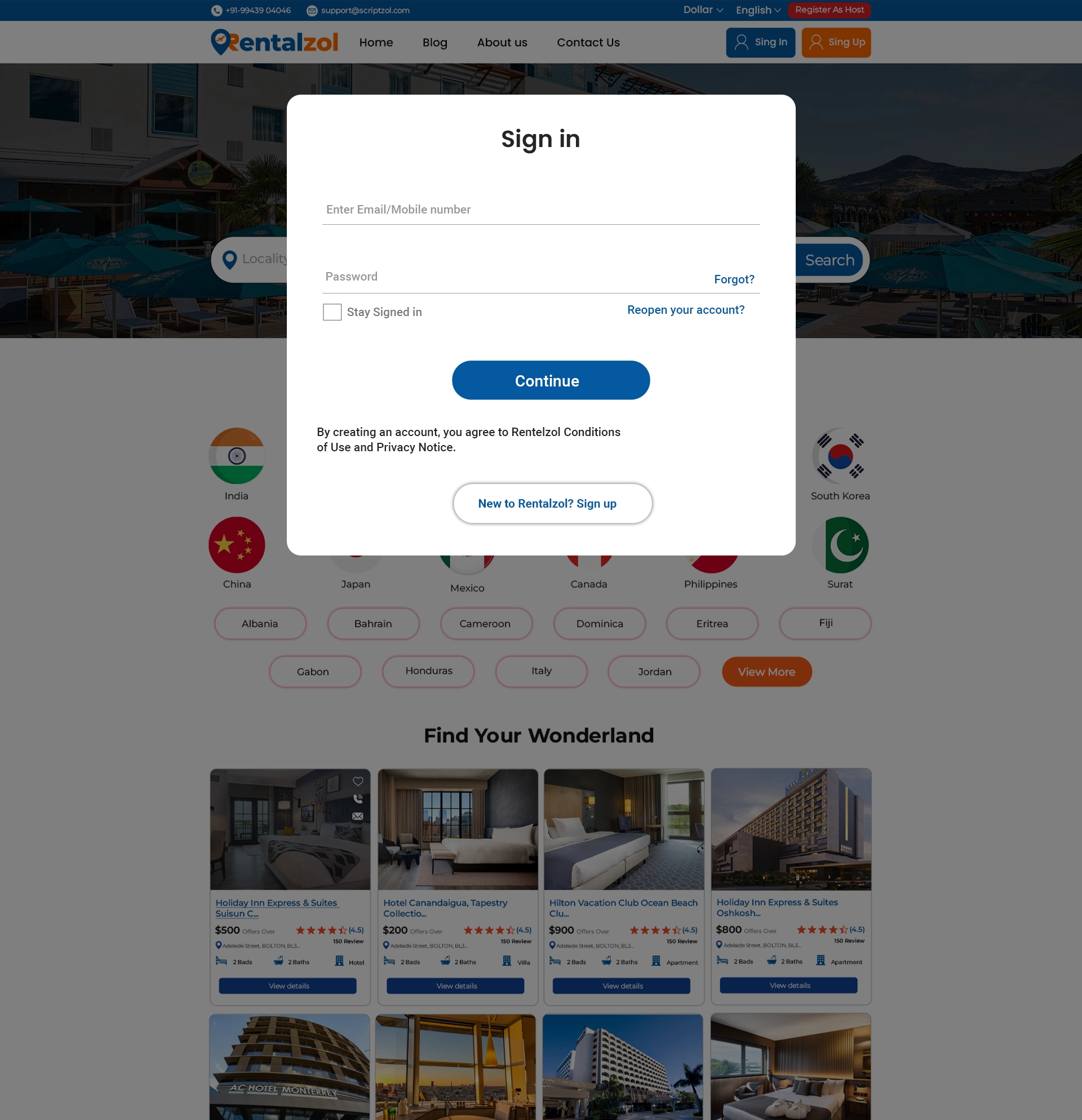 Rentalzol Screenshots