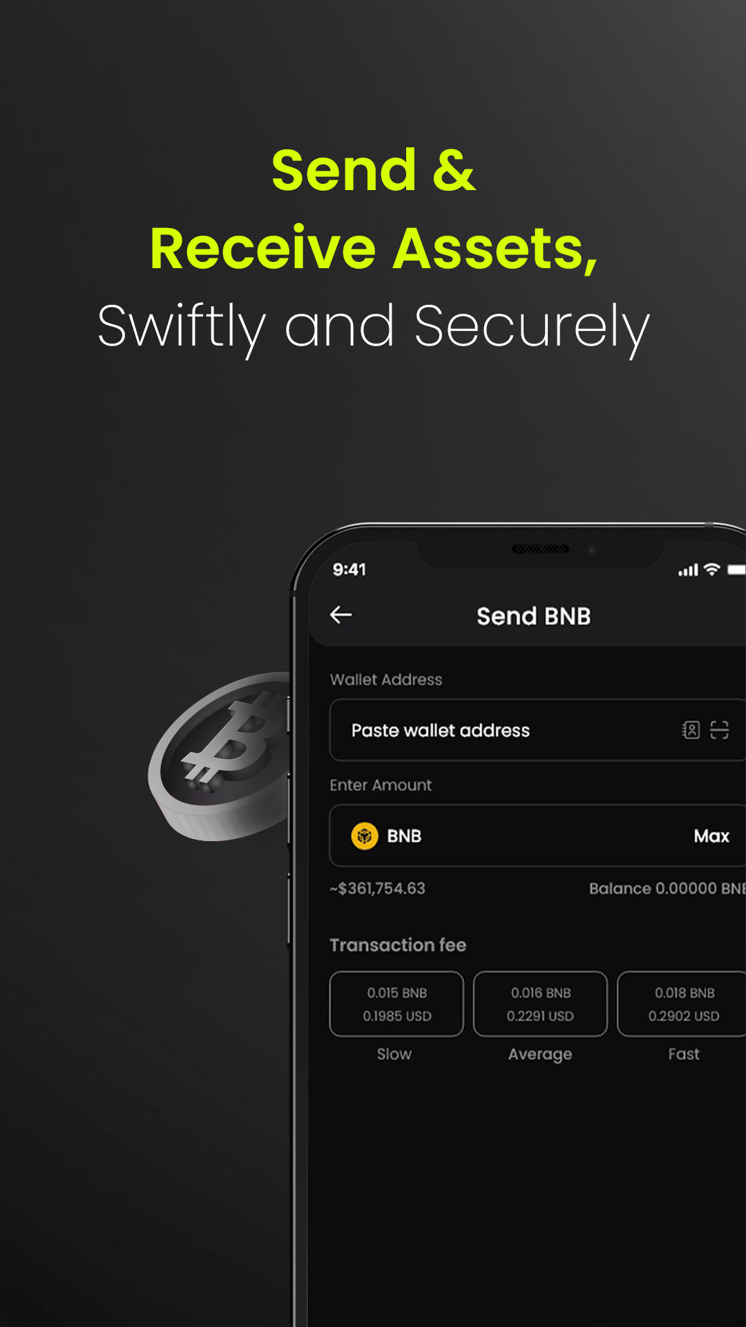 Triskel Wallet Screenshots