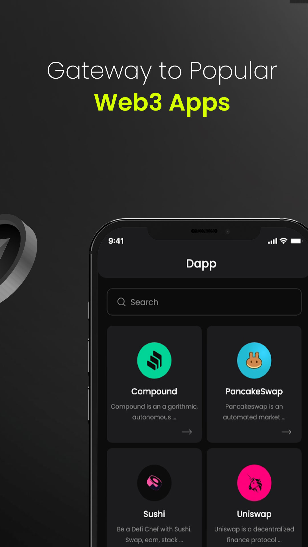 Triskel Wallet Screenshots