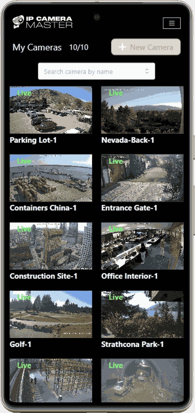 IP Camera Master Screenshots
