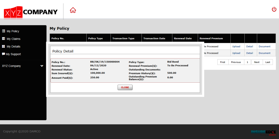 InsureEdge Screenshots