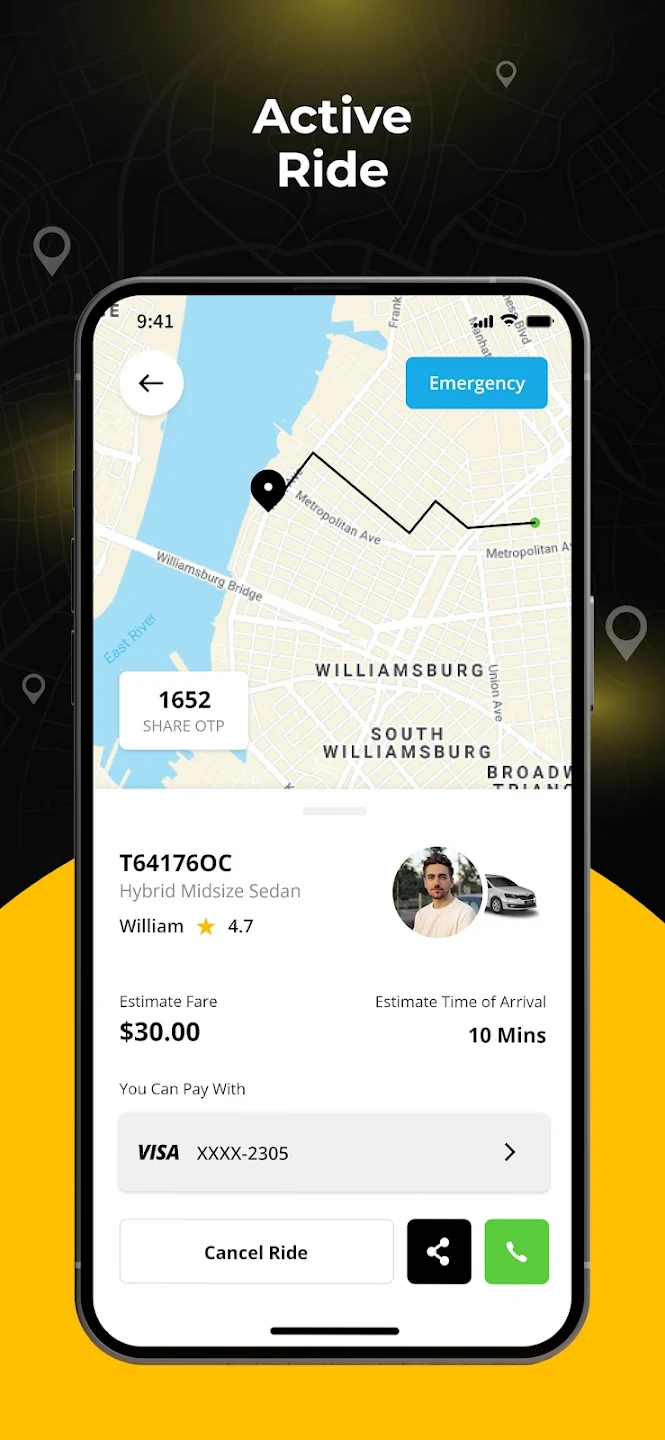 VivoCabs Screenshots
