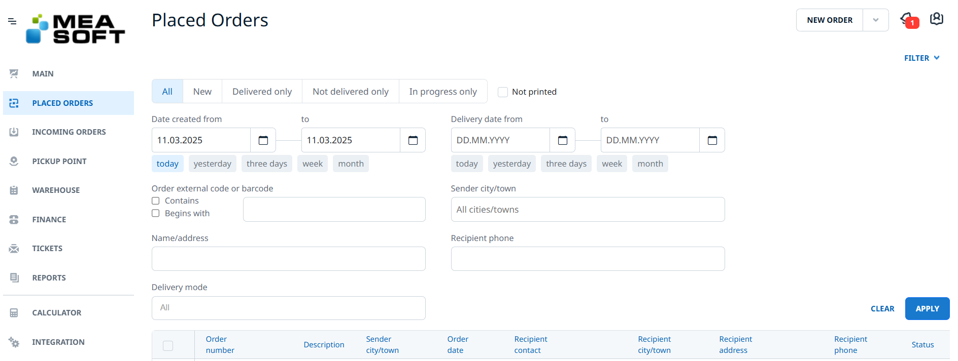 MeaSoft Screenshots