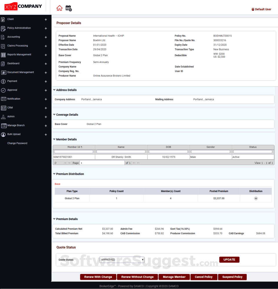 BrokerEdge Screenshots
