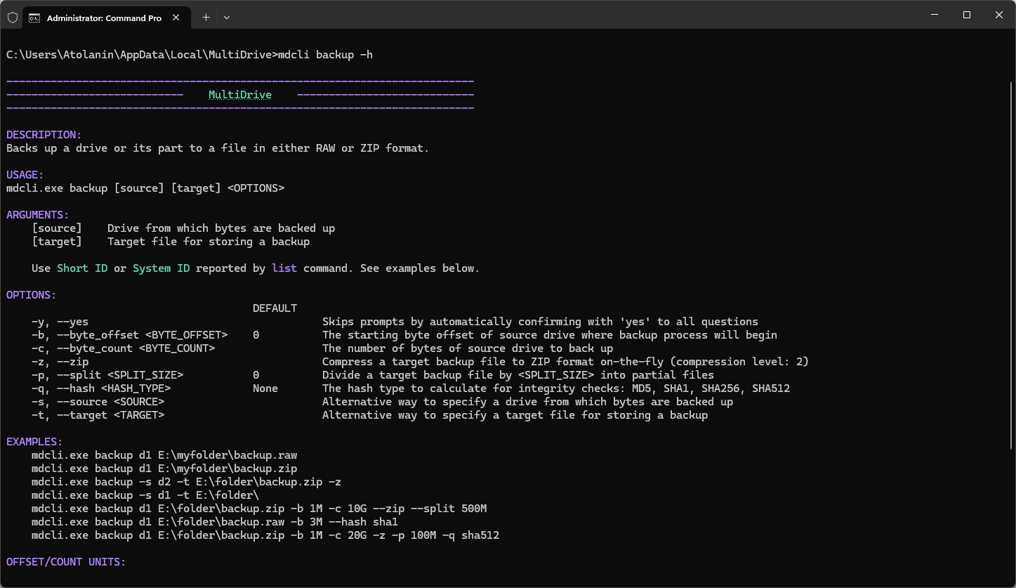 MultiDrive Screenshots