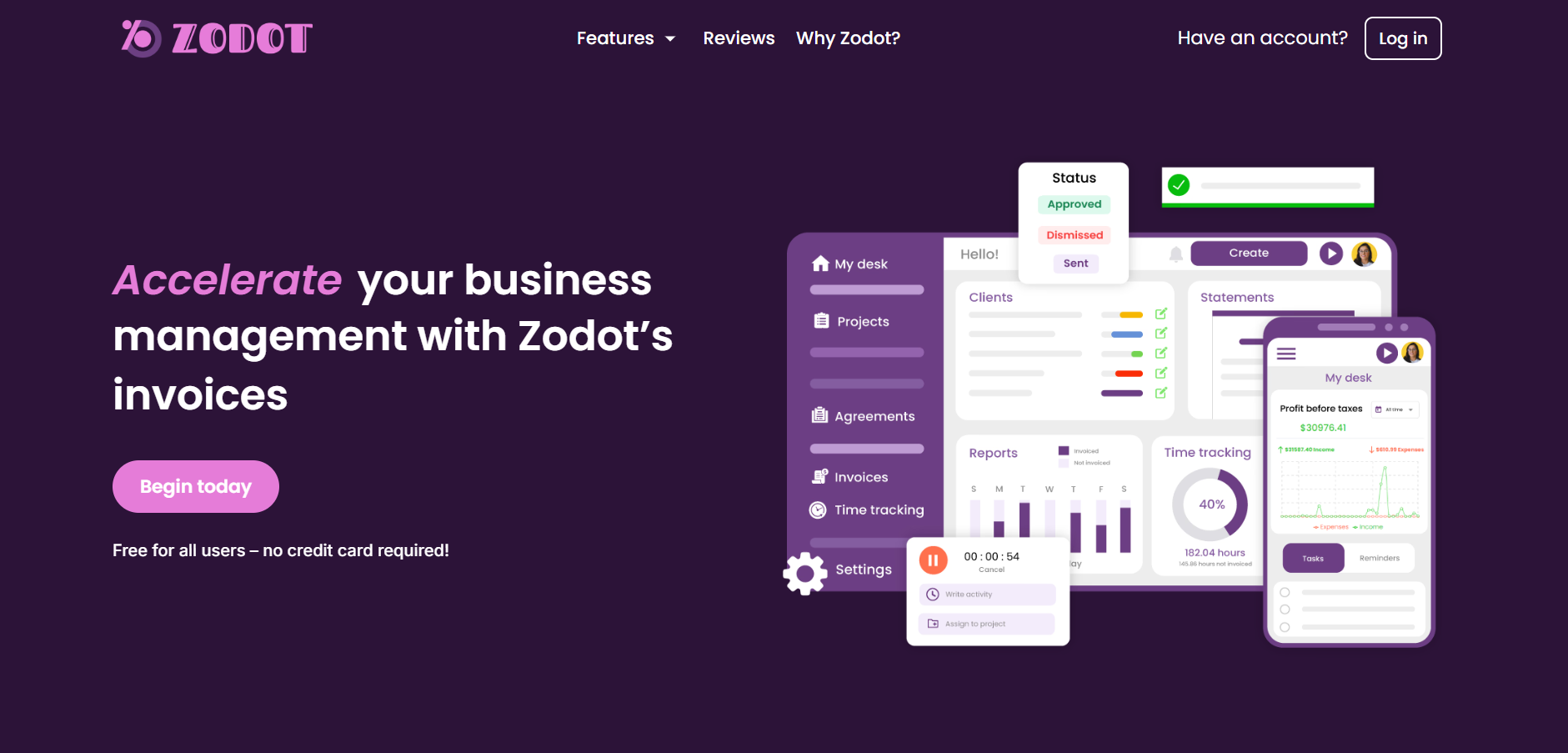 Zodot Screenshots