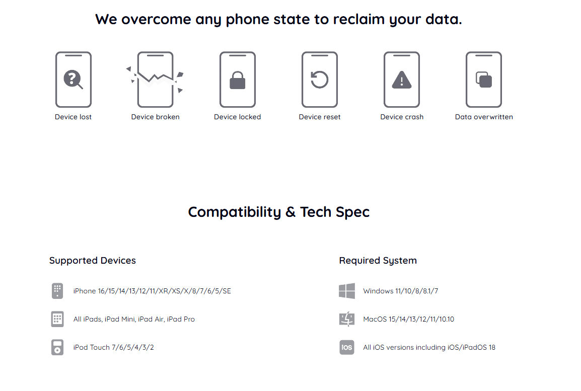 Gbyte Recovery Screenshots