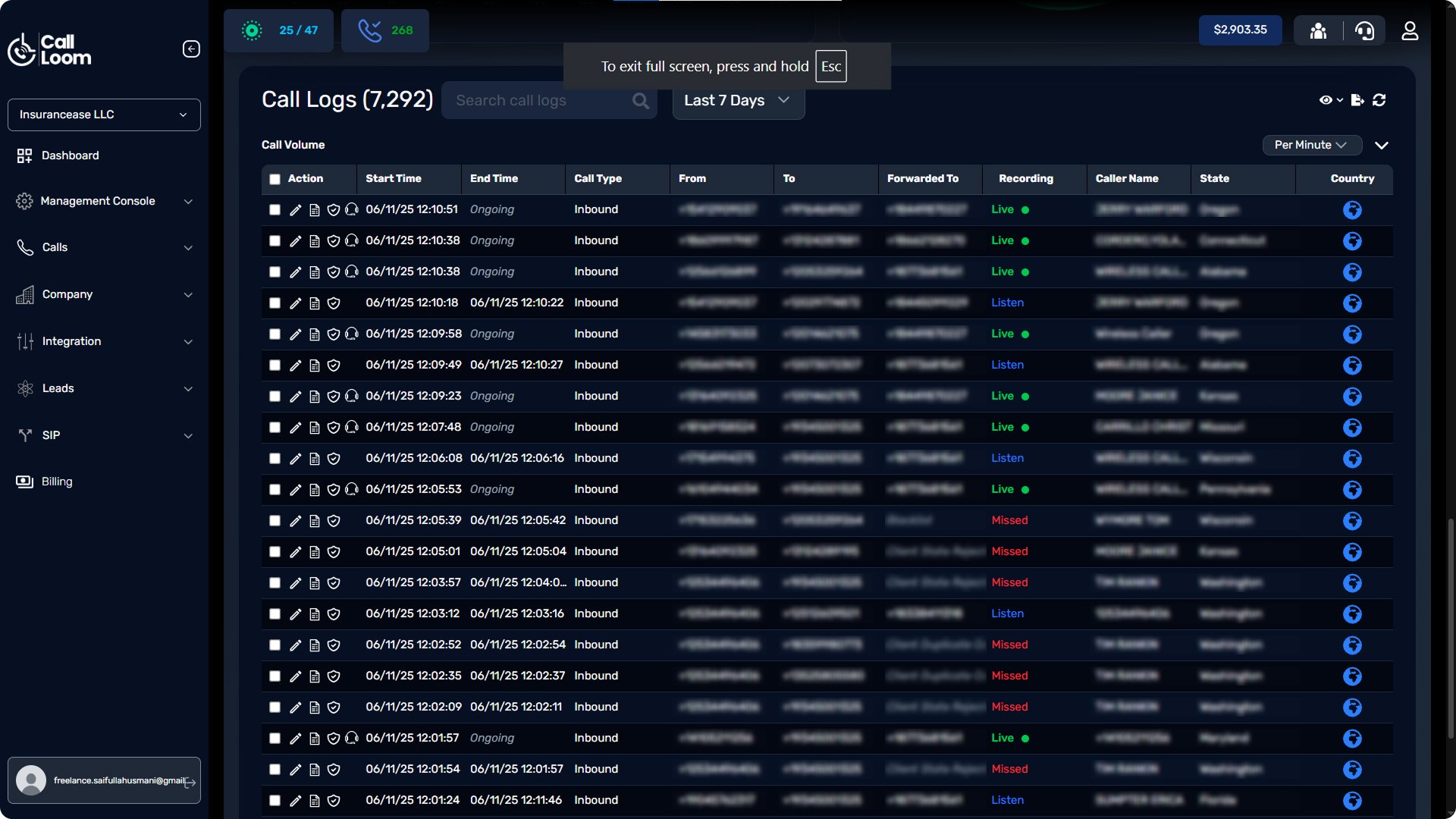 Call Loom Screenshots