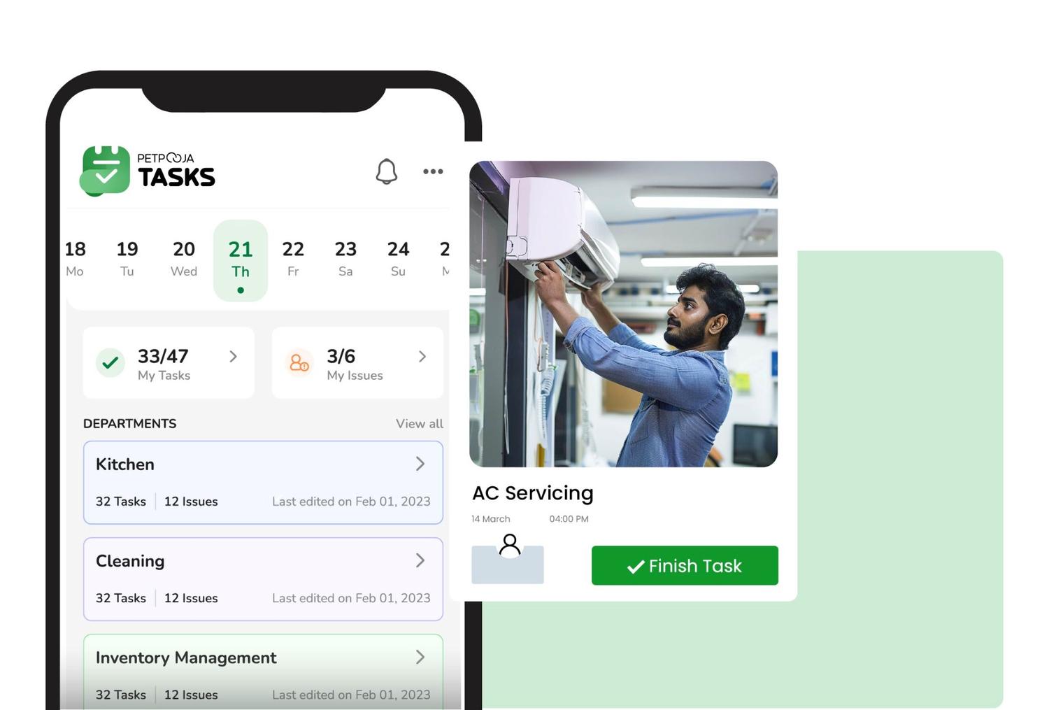 Petpooja Tasks Screenshots