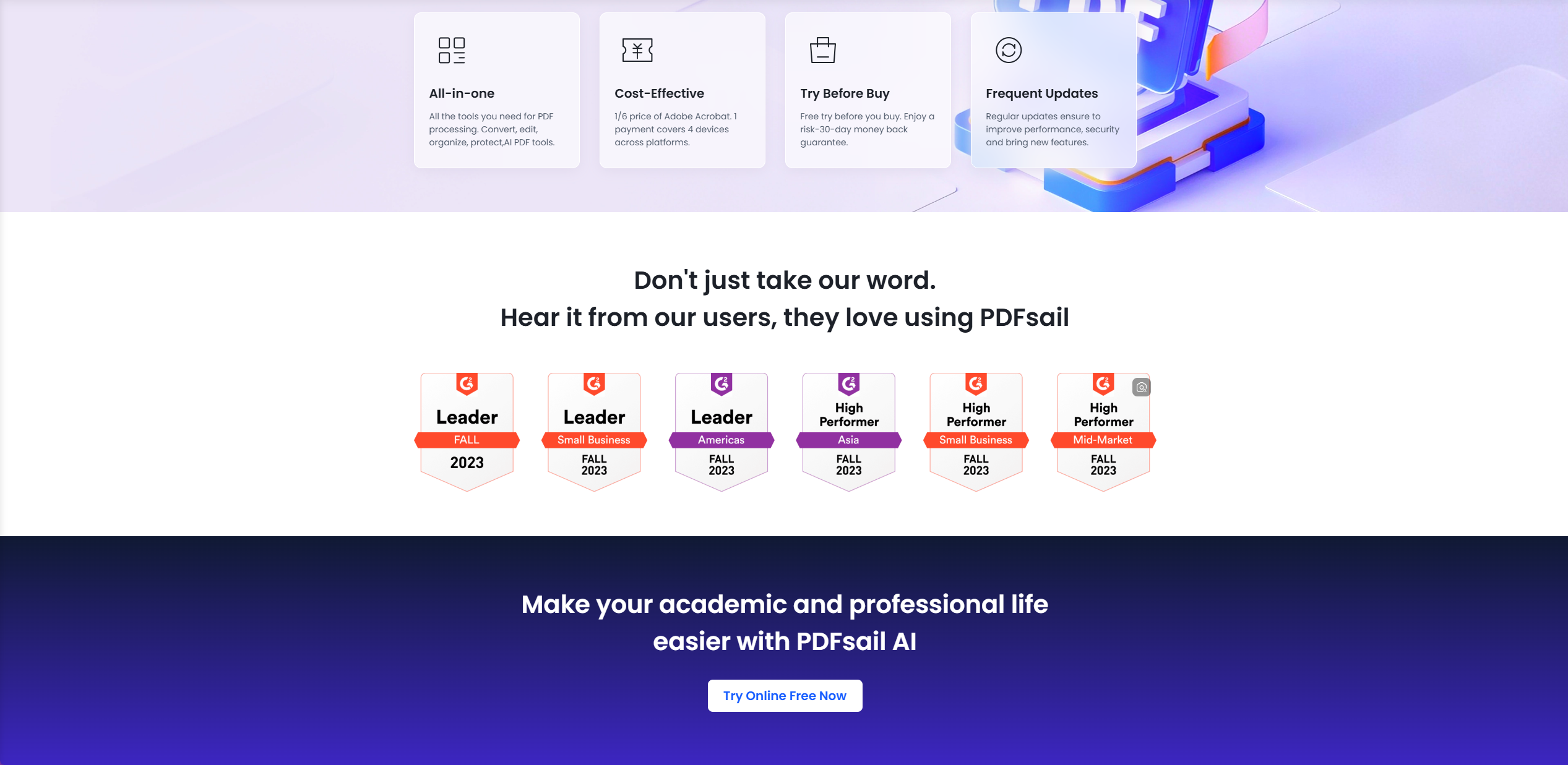 PDFsail Screenshots