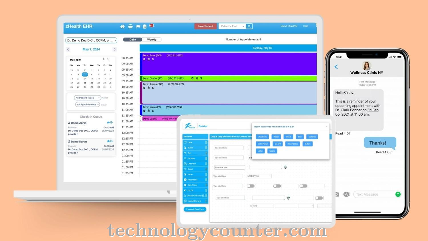 zHealth Screenshots
