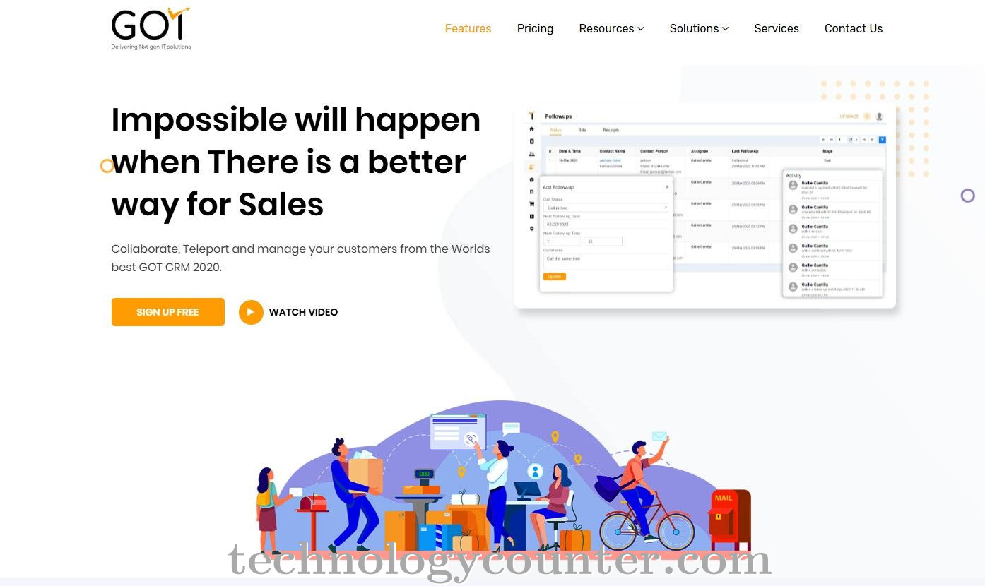 Got CRM Screenshots
