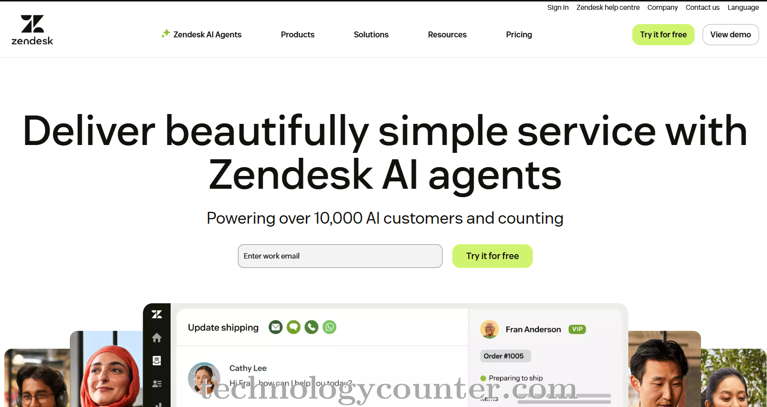 Zendesk Talk Screenshots