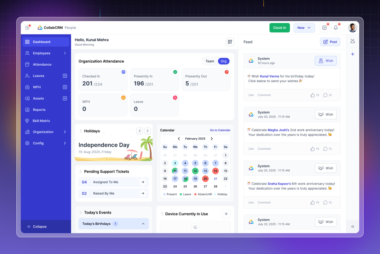 CollabCRM Screenshots