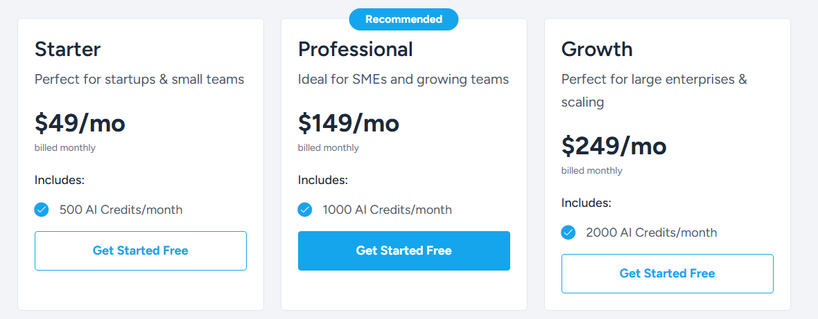 BizHire Screenshots