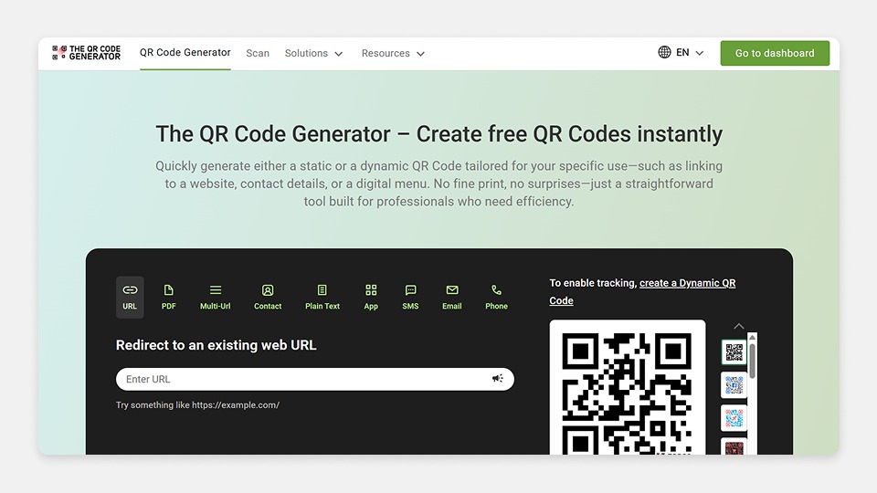 The QR Code Generator (TQRCG) Screenshots
