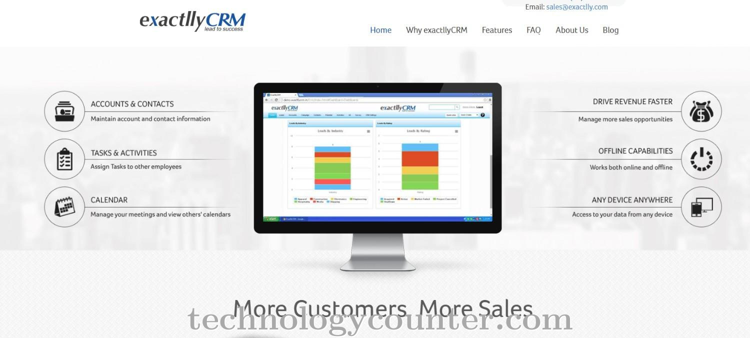 exactllyCRM Screenshots