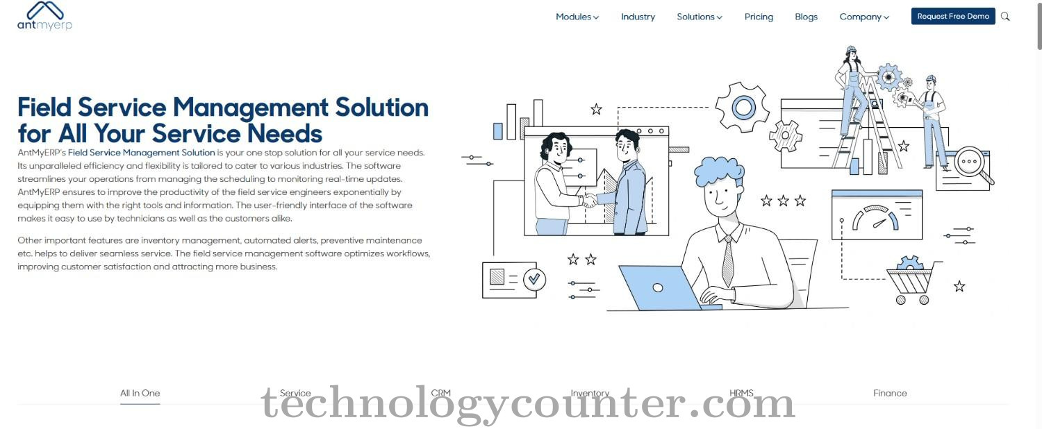 AntMyERP Screenshots