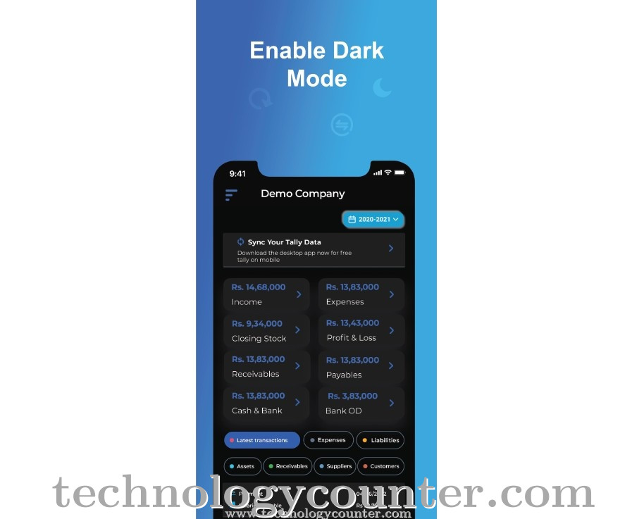 Finsights Screenshots