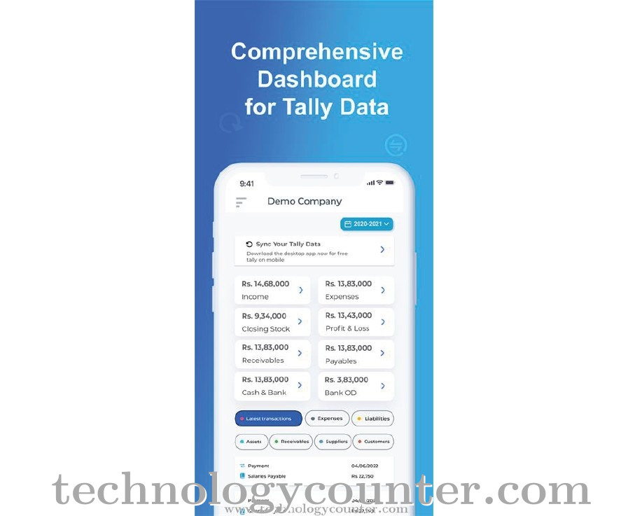 Finsights Screenshots
