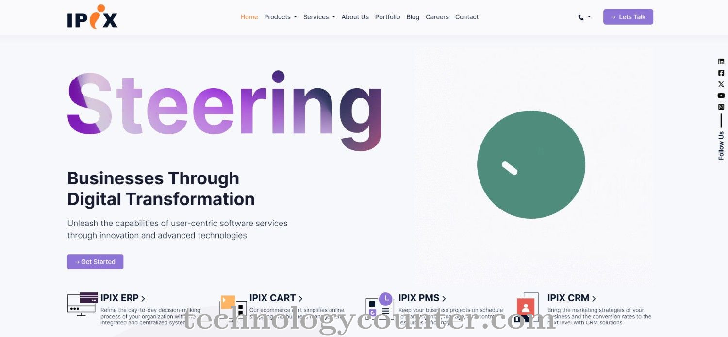 IPIX ERP Screenshots