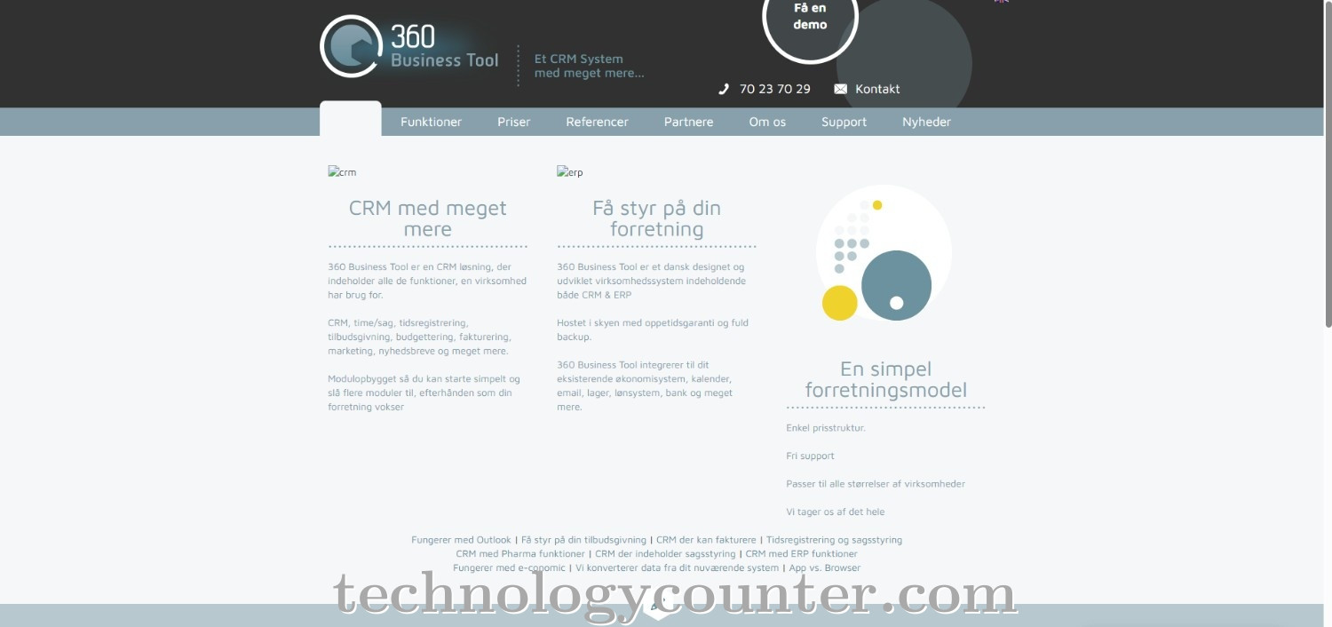360 Business Tool Screenshots