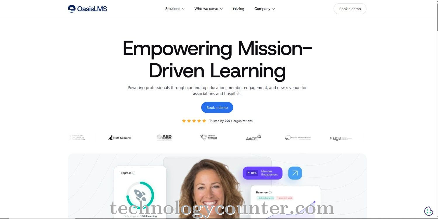 Oasis LMS Screenshots