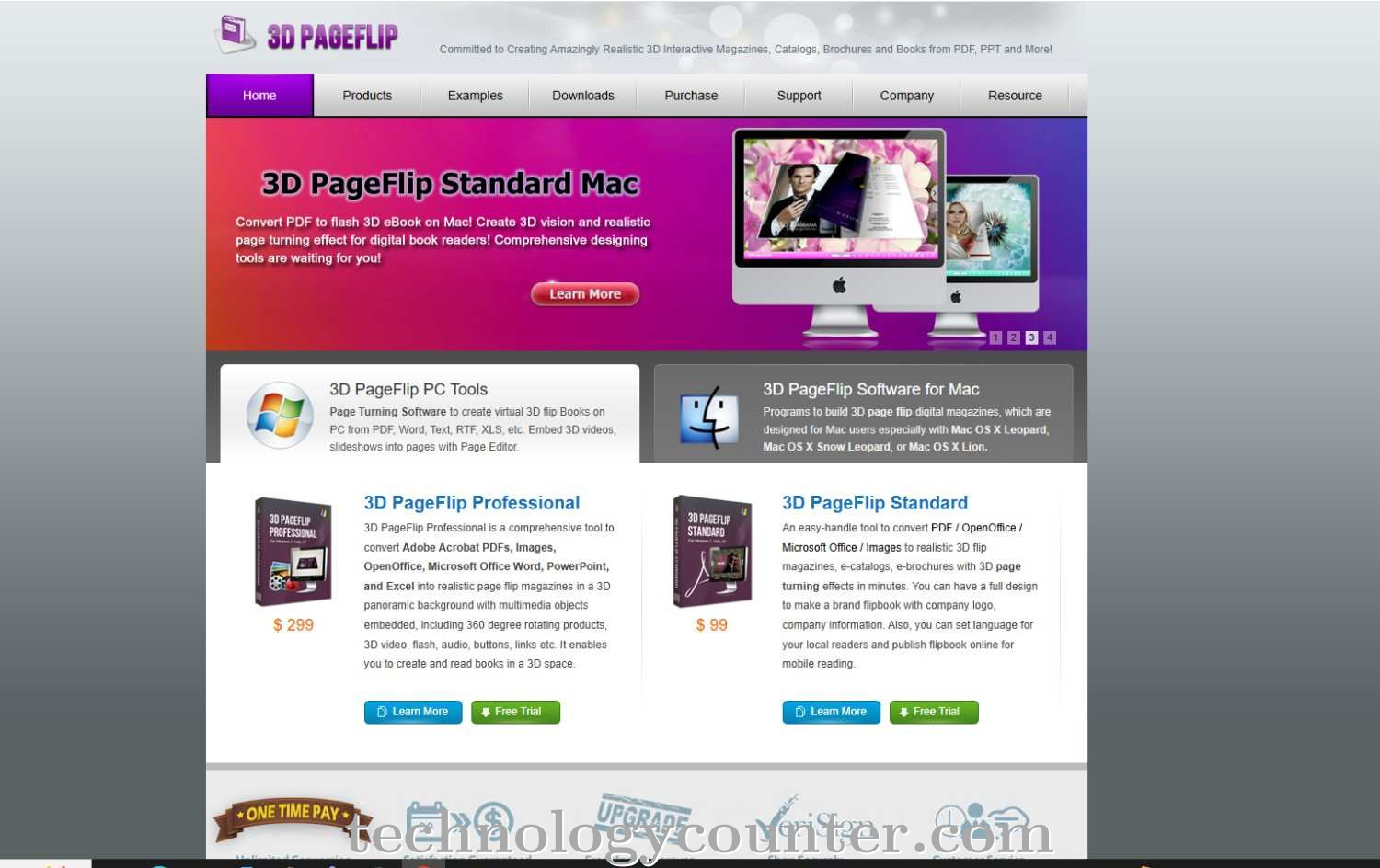 3D PageFlip Screenshots