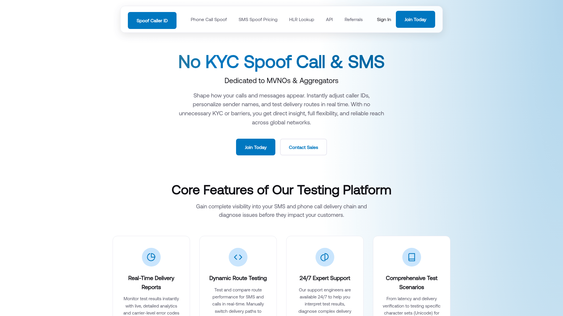 Spoof Caller ID Screenshots