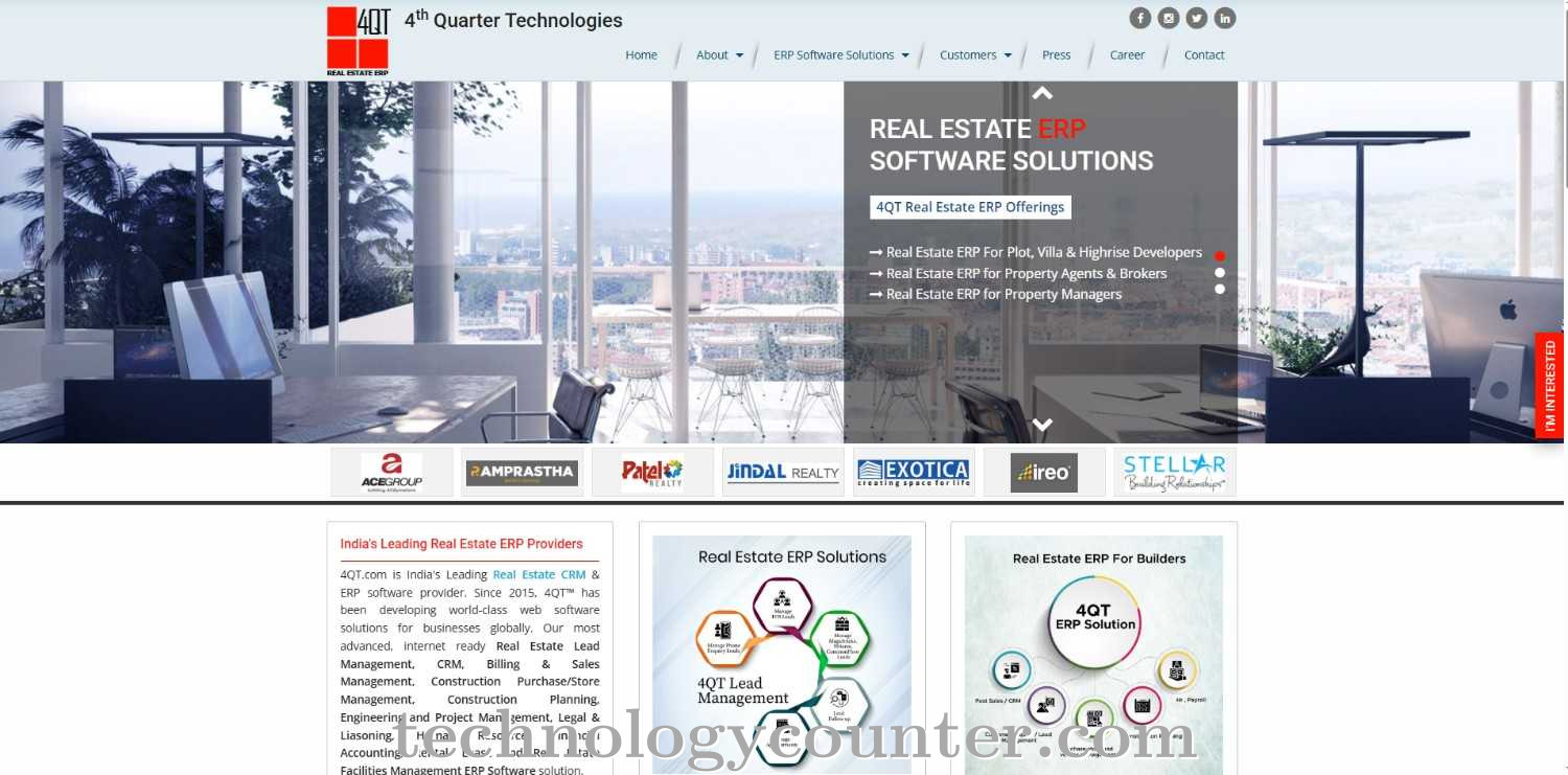 4QT Real Estate ERP Screenshots