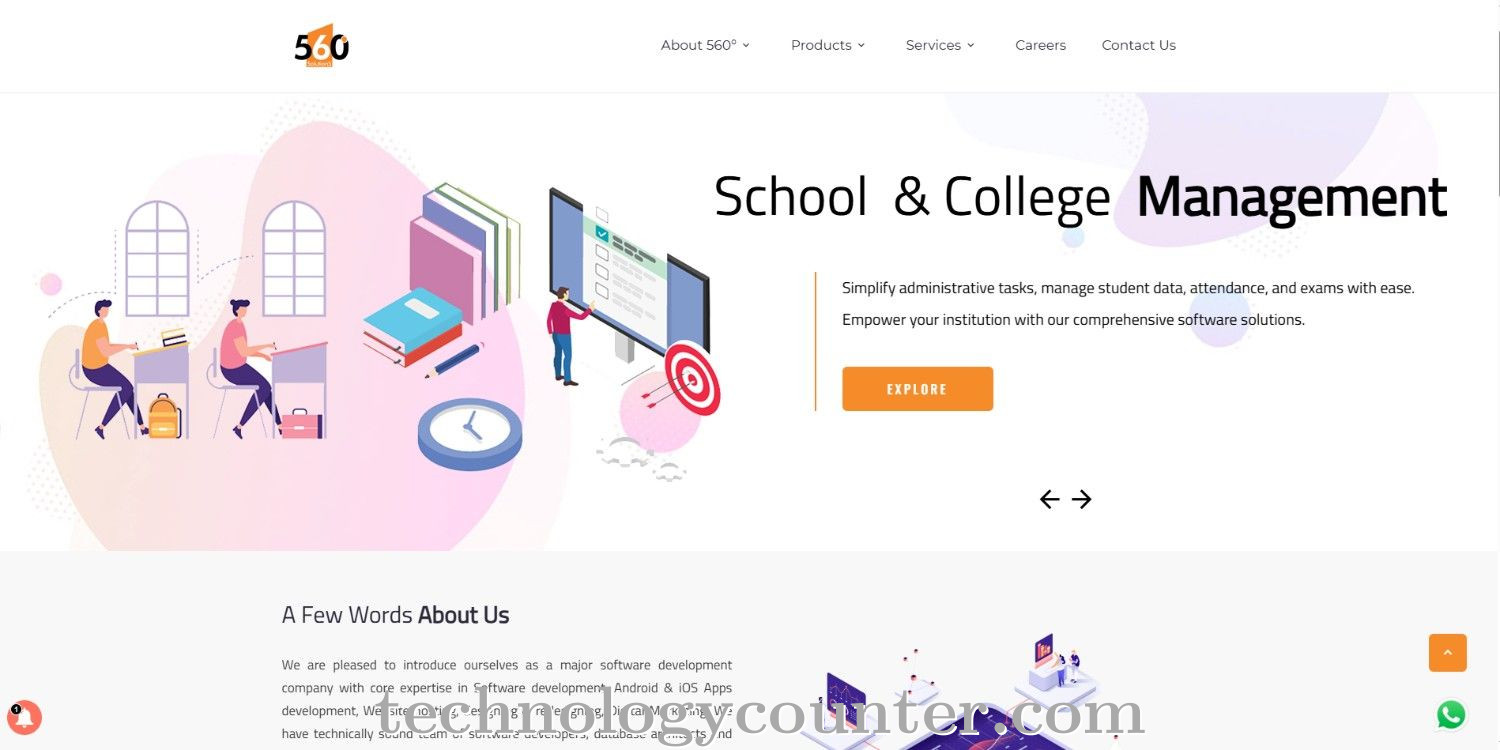 560 Degree Solutions Screenshots
