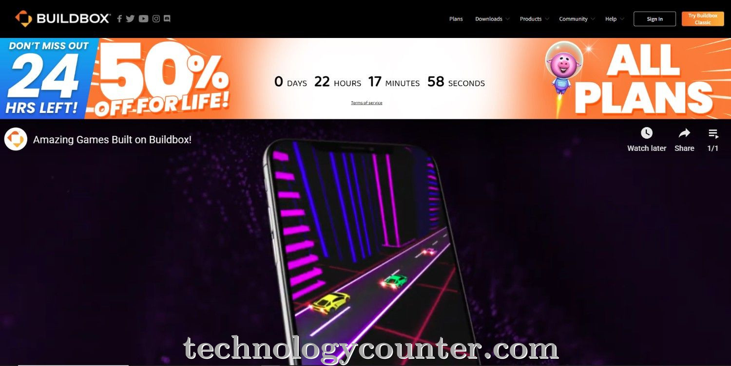 Buildbox Screenshots