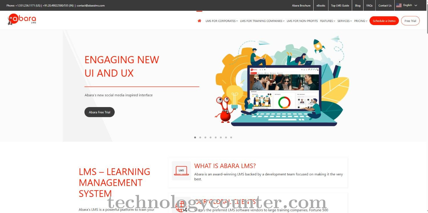 Abara LMS Screenshots